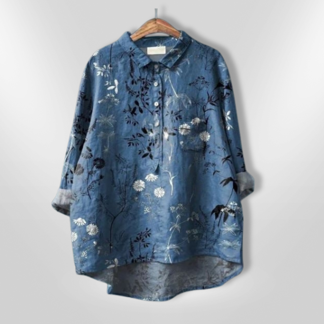 LILA | Chemisier à imprimé floral