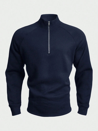 ANTONIO | Pull décontracté à demi-zip
