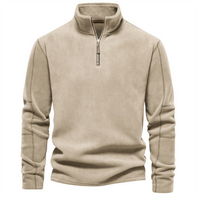 JOSUÉ | Pull polaire quart de zip