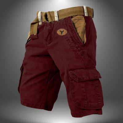 Short cargo artigianale da uomo