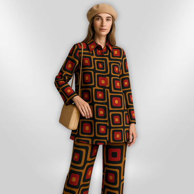 Margot | Ensemble Deux Pièces À Motifs