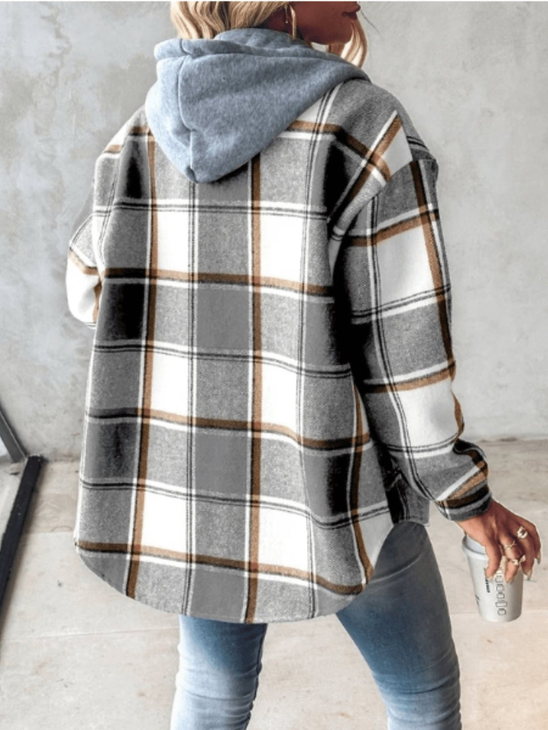 SARAH | Chemise à carreaux pour femme