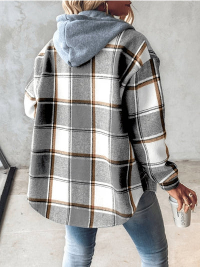 SARAH | Chemise à carreaux pour femme