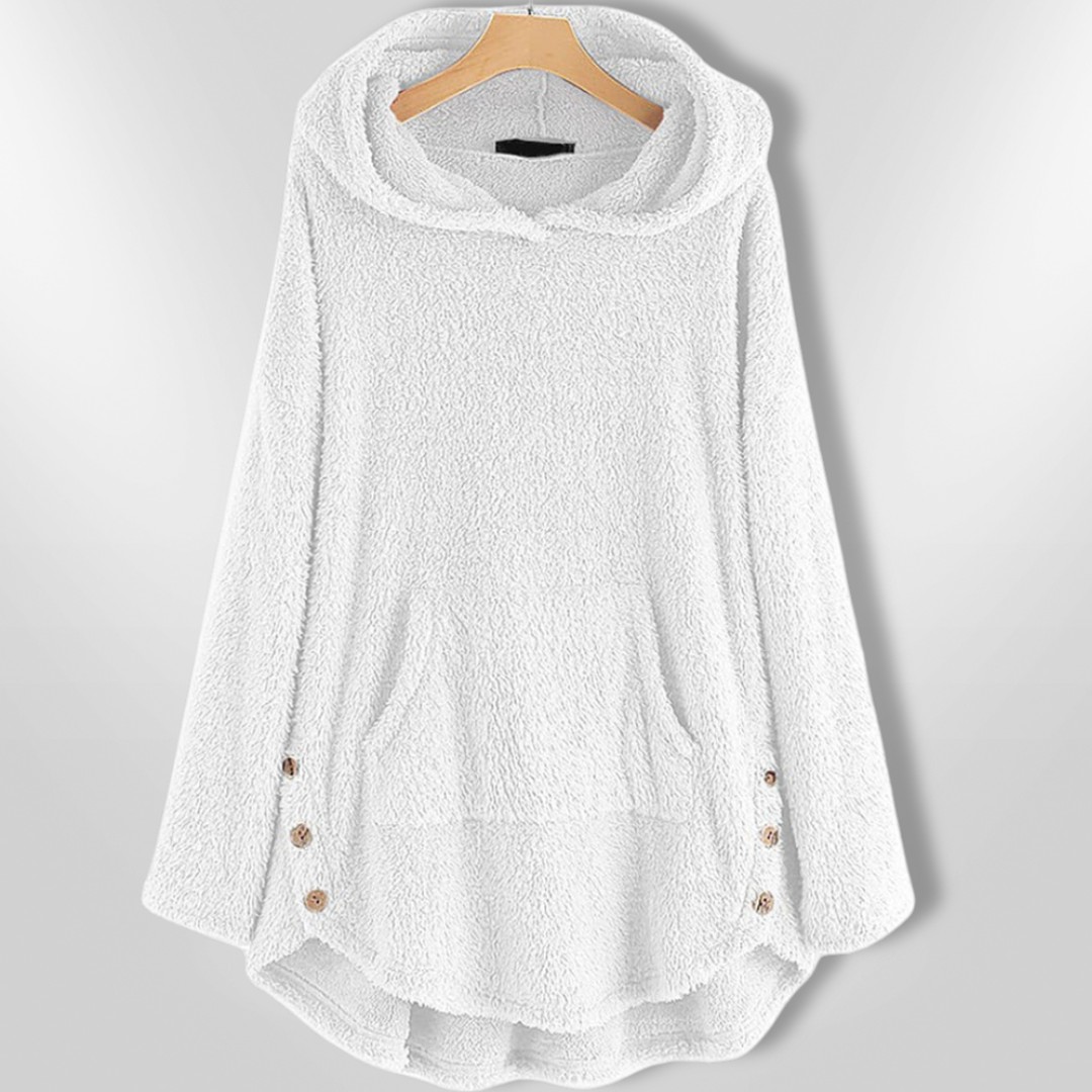 AGNES | Sweat à capuche ultra-doux en peluche
