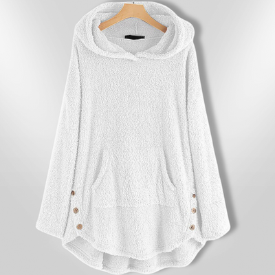 AGNES | Sweat à capuche ultra-doux en peluche