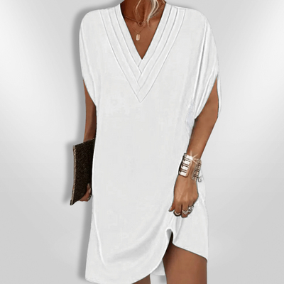 THALIA | Robe flatteuse cache-ventre