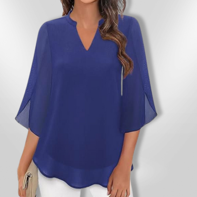 CELESTE | Blouse Chic à Étages