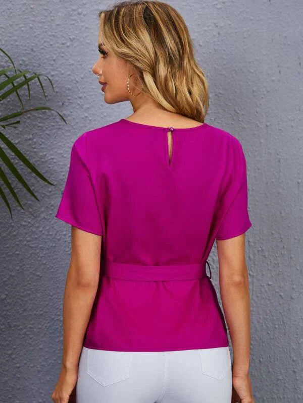 Josephine | Top Classe Pour Femme | Manche Courte