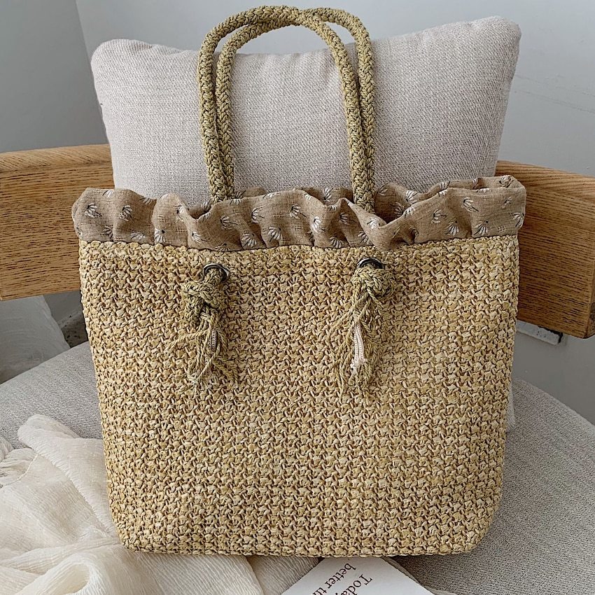 Louisa - Sac de transport tissé élégant pour la femme moderne