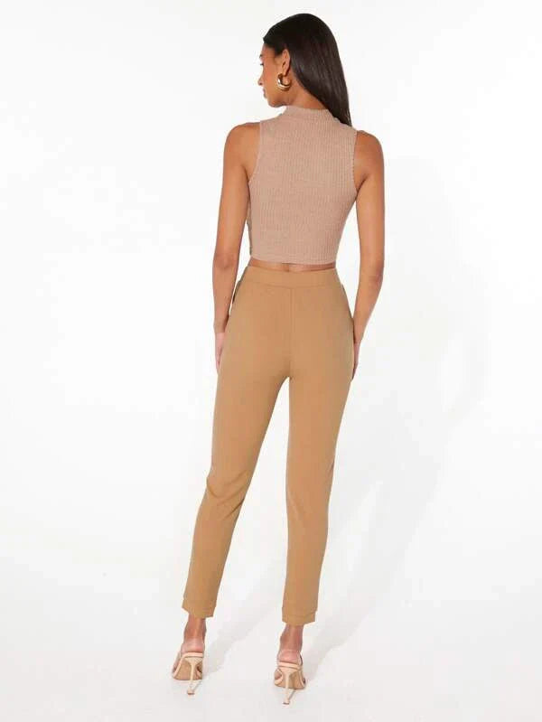 Jessica | Pantalon Serré Pour Femme | Taille Haute