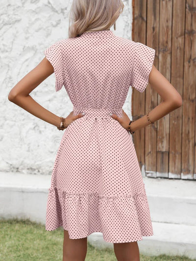 Manon | Robe Boutonné Simple | Mini