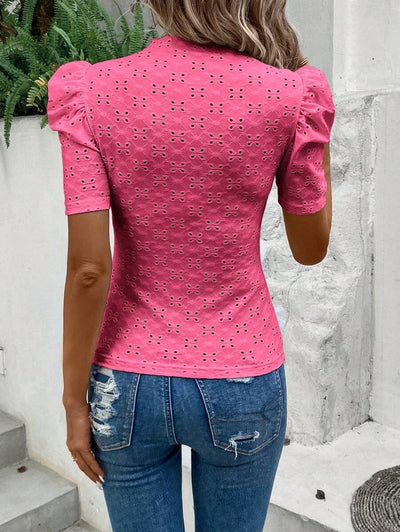 Daiana | Top Manches Bouffantes Pour Femme | Chic