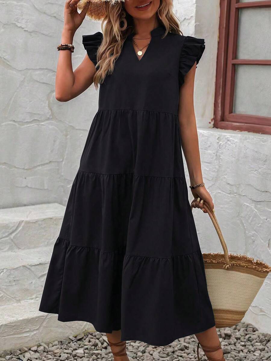 Fleur | Robe Simple Pour Femme | Midi