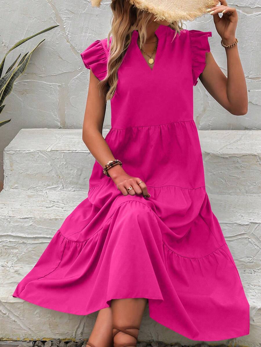 Fleur | Robe Simple Pour Femme | Midi