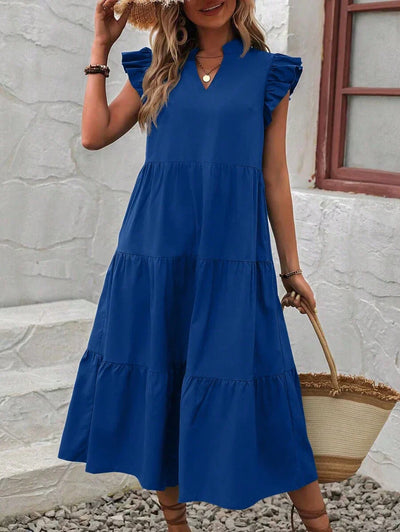 Fleur | Robe Simple Pour Femme | Midi