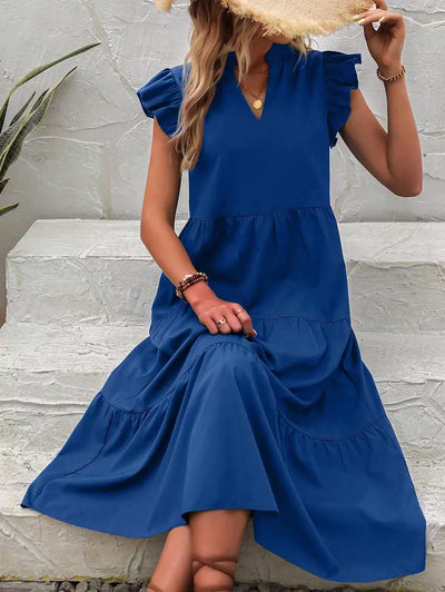 Fleur | Robe Simple Pour Femme | Midi