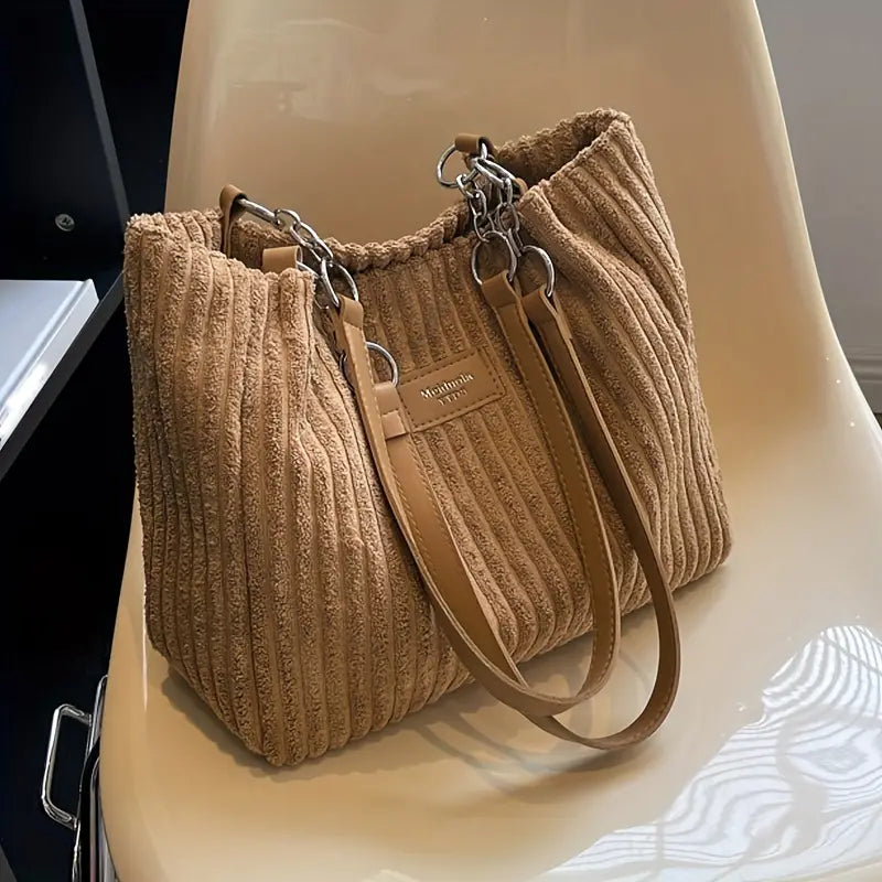 JULIA |  Sac en Velours Côtelé en Coton