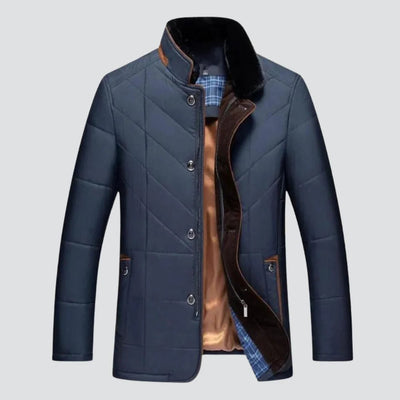 FÉLIX | Manteau d'hiver chaud pour hommes avec col montant