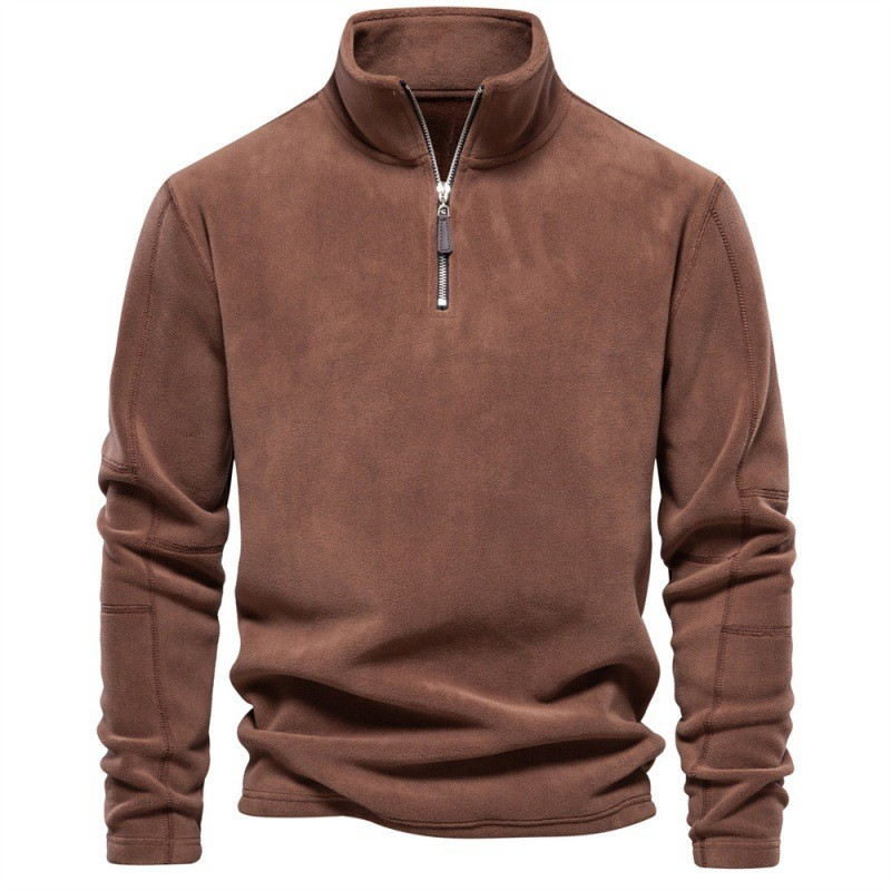 JOSUÉ | Pull polaire quart de zip