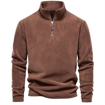 JOSUÉ | Pull polaire quart de zip
