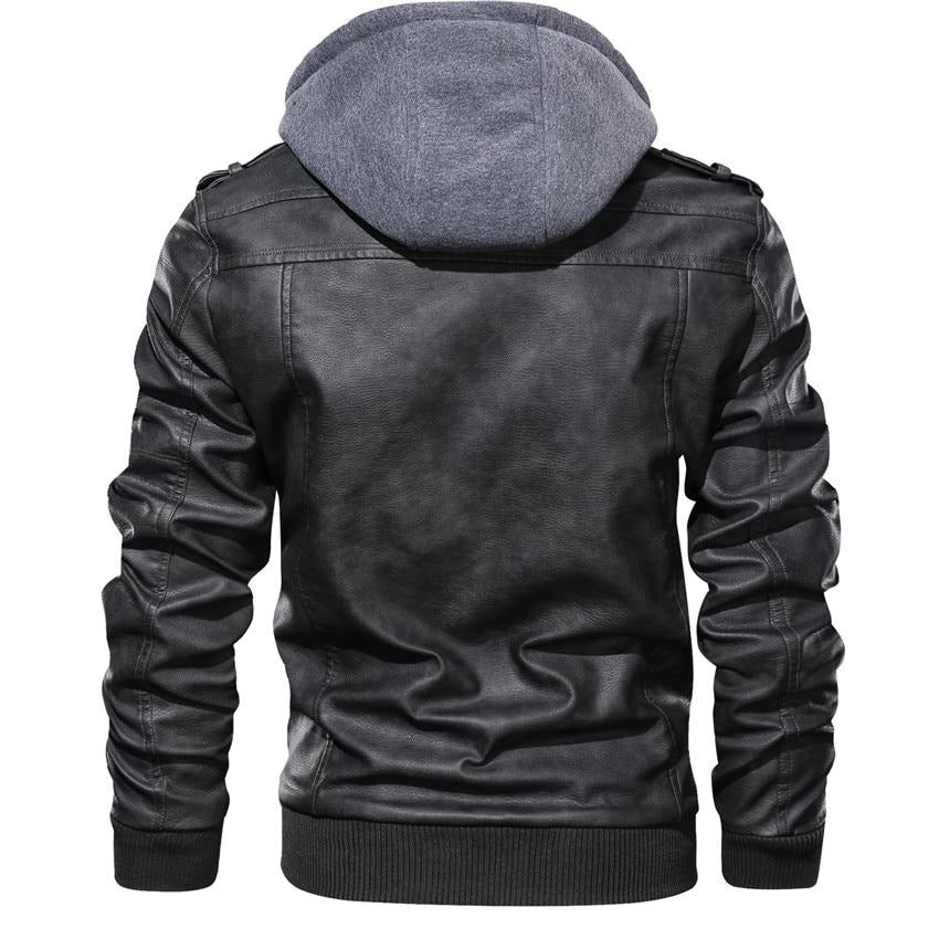 BRAM | Veste en cuir éco