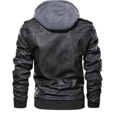 BRAM | Veste en cuir éco