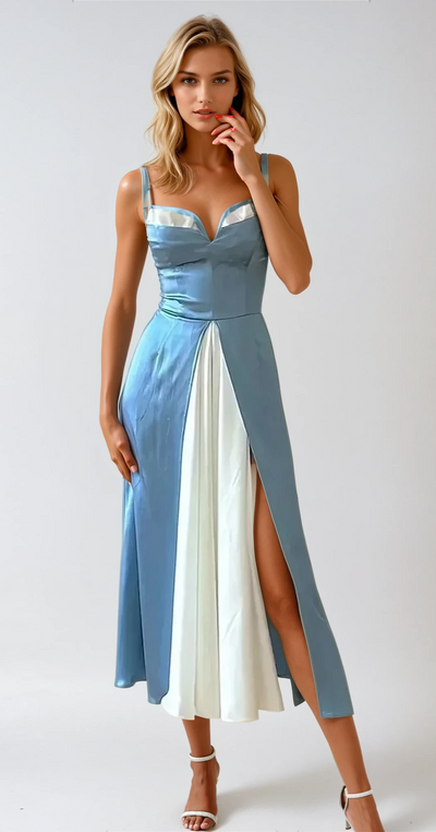 Margaux - Robe D'Été À Fleurs Sans Bretelles