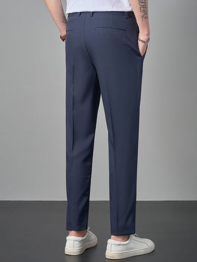 Pantalon Fuselé Élégant à Taille Mi-Haute