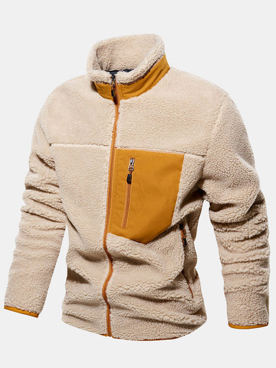 Veste en fausse fourrure Teddy zippée CRERI