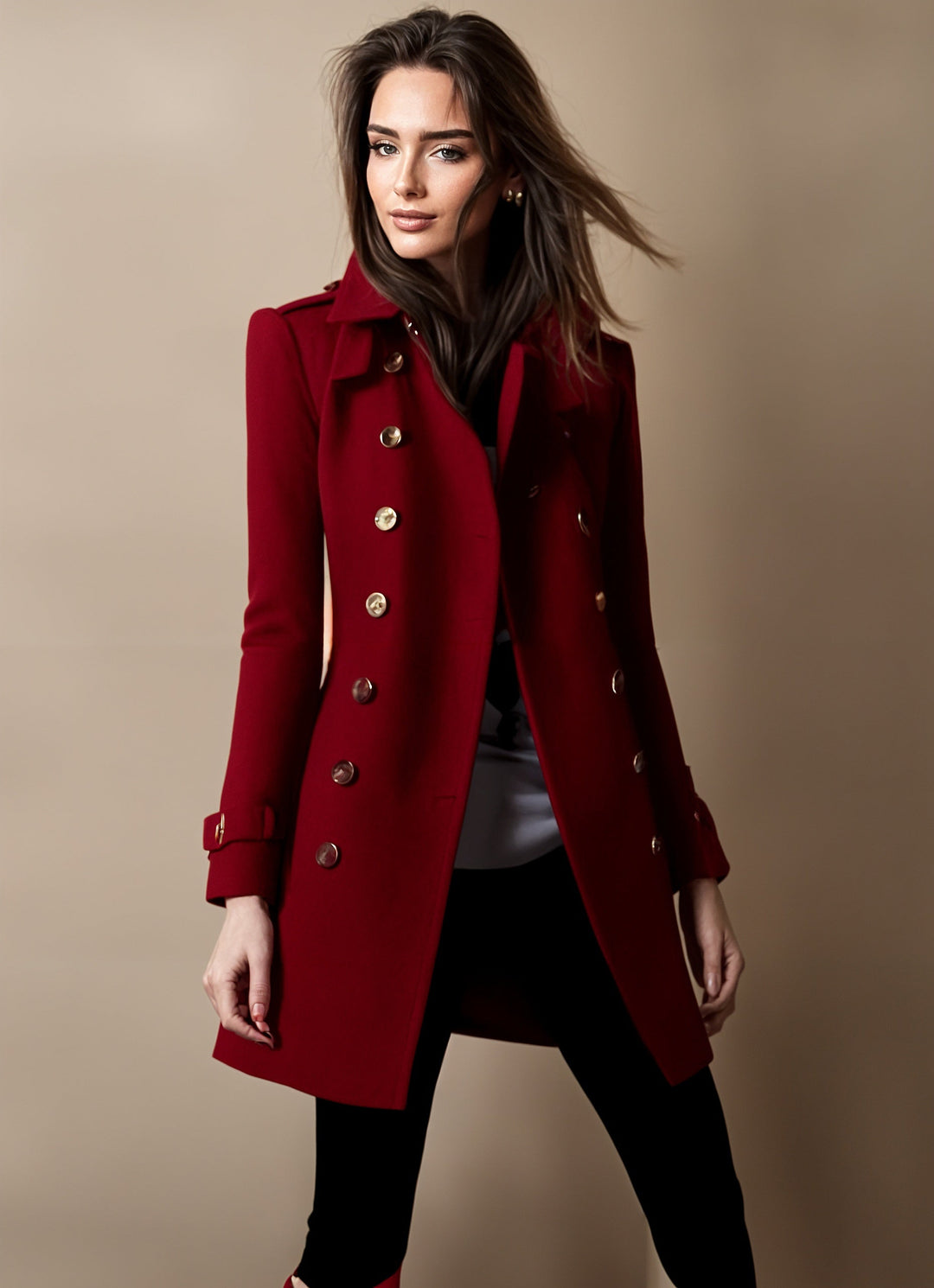 lya - Manteau Femme Long