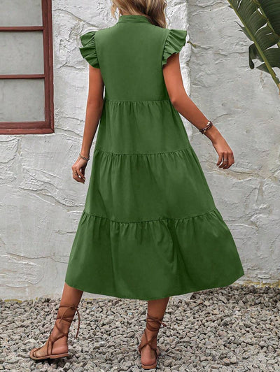 Fleur | Robe Simple Pour Femme | Midi