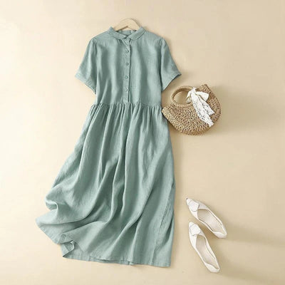 ROBE EN LIN ALINA