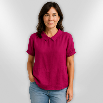 MABEL | Blouse à Col Classique