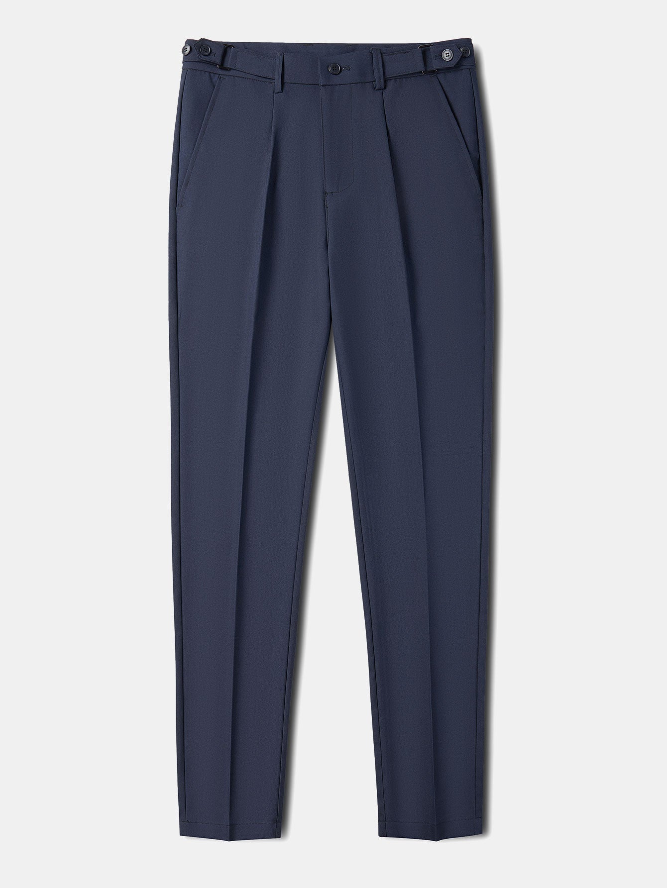 Pantalon Fuselé Élégant à Taille Mi-Haute