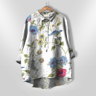 LILA | Chemisier à imprimé floral