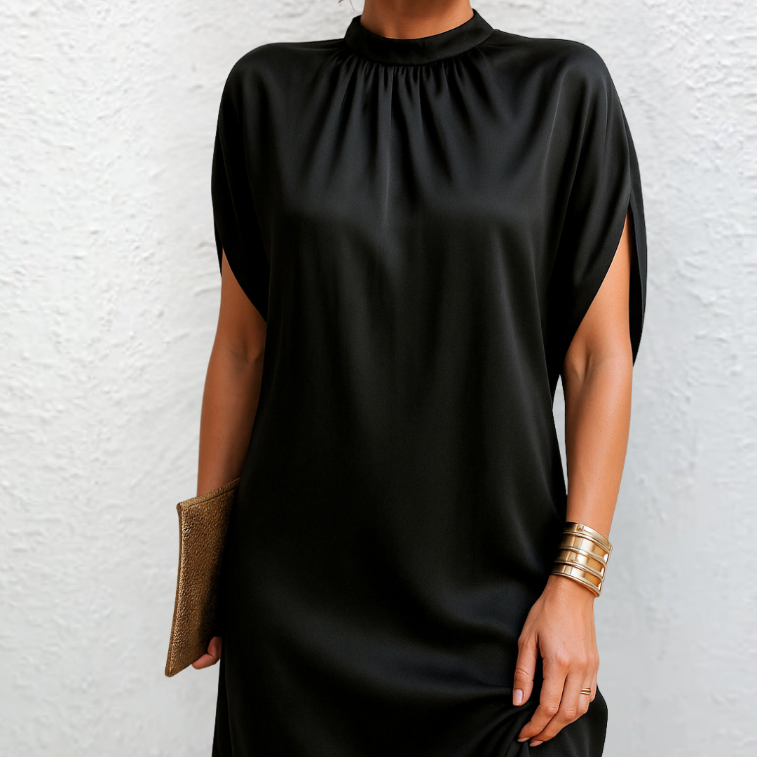 Claire™ | Robe à Col Haut