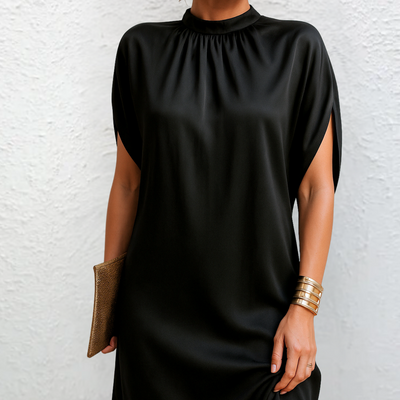Claire™ | Robe à Col Haut