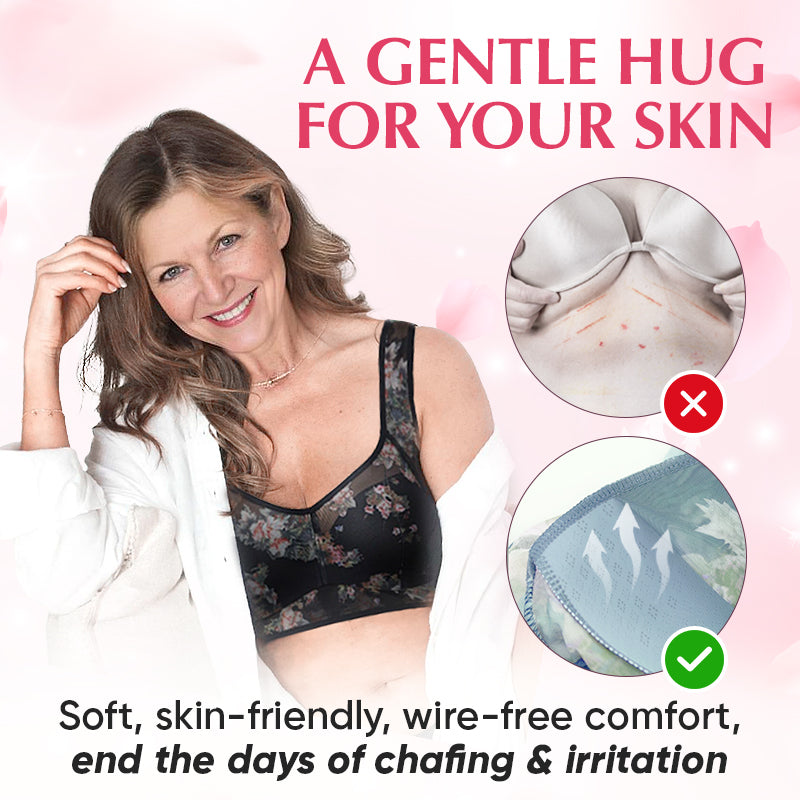 Soutien-gorge Confort Quotidien en Dentelle et Soie Douce