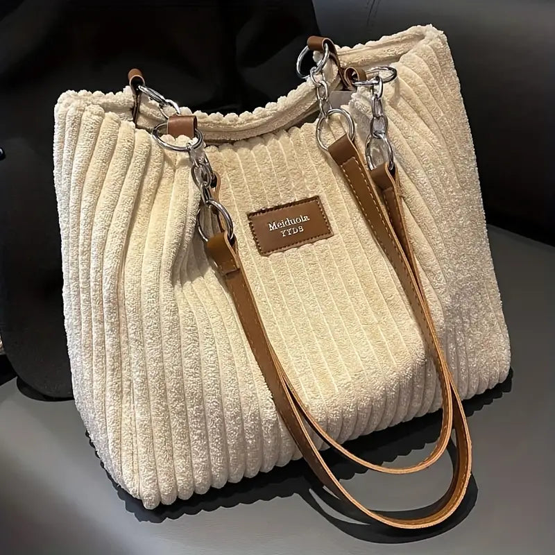JULIA |  Sac en Velours Côtelé en Coton