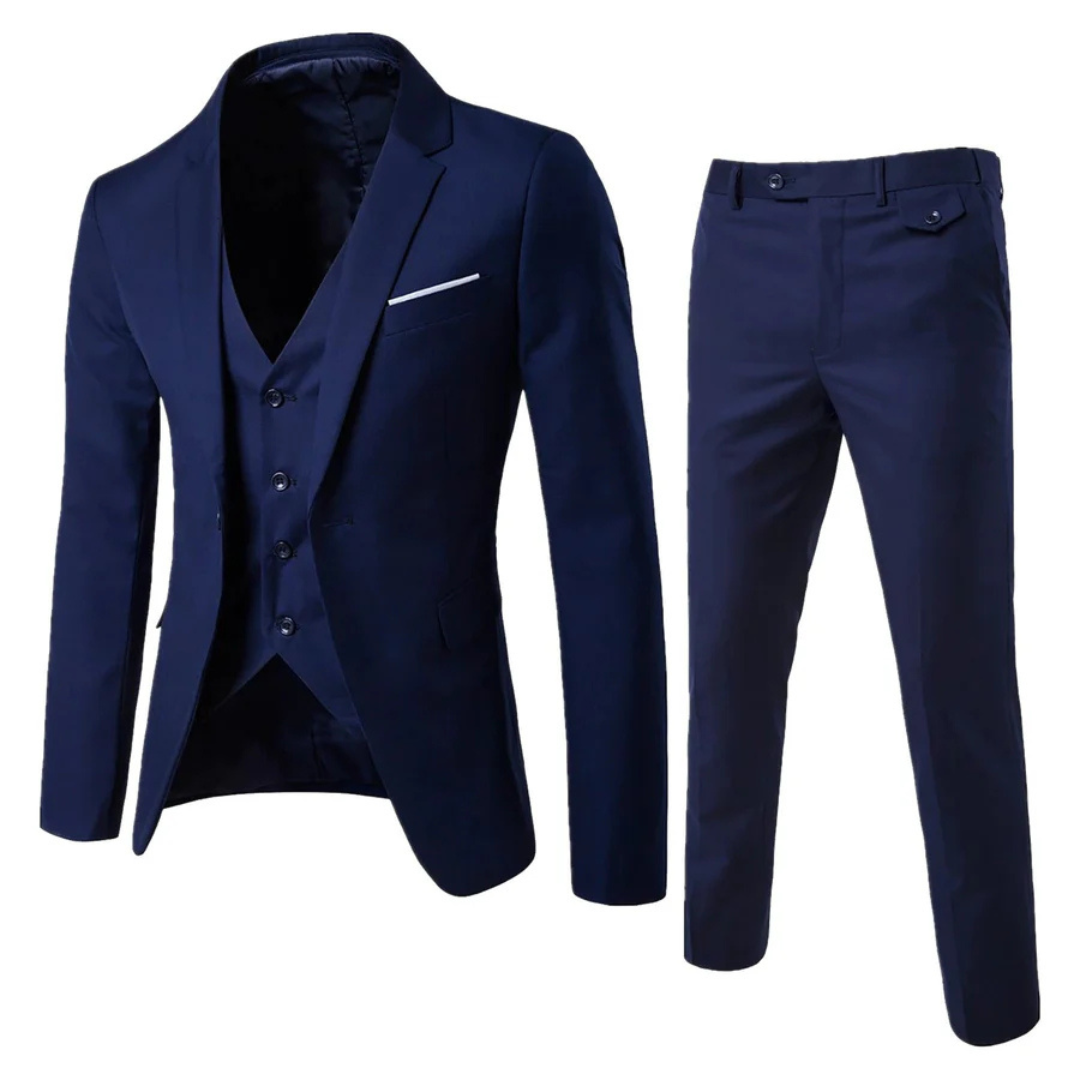 Alexandre | Ensemble slim 3 pièces pour hommes | Travail