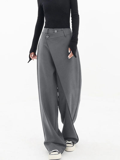 MIRIAM | Pantalon ample asymétrique