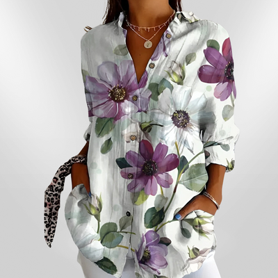 MAIA | Blouse Fleurie en Coton