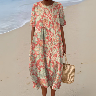 Ellis - Robe Vintage à Fleurs