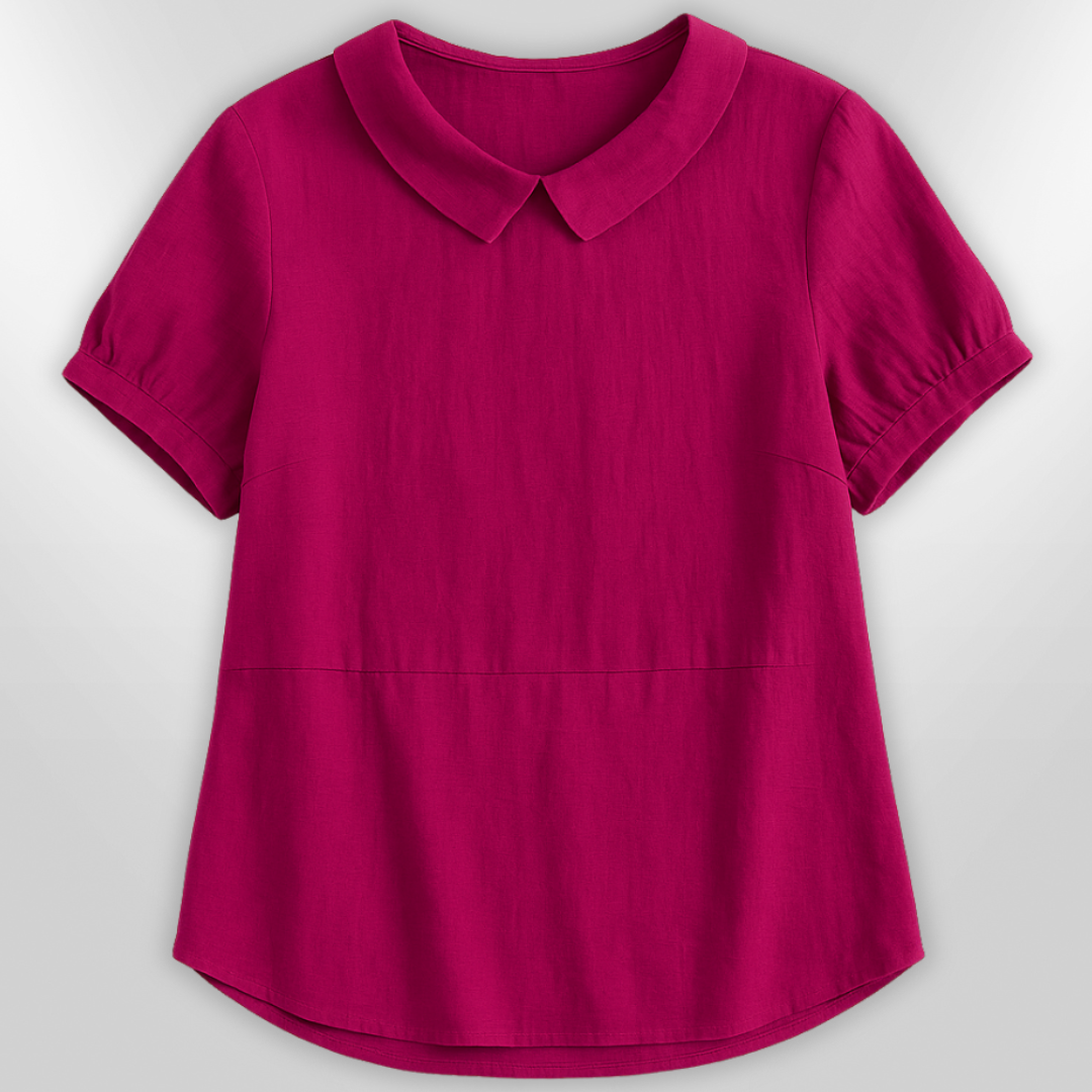 MABEL | Blouse à Col Classique