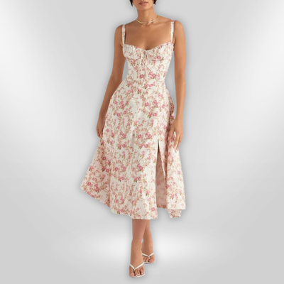 Floral Bustier | S'habiller pour sculpter la silhouette