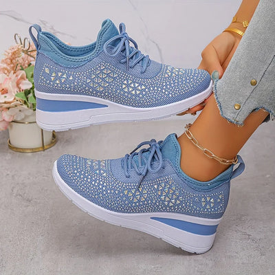Clara | Baskets orthopédiques avec strass scintillants