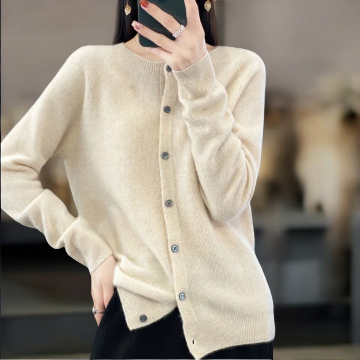 ANNIKA | Cardigan douillet en laine
