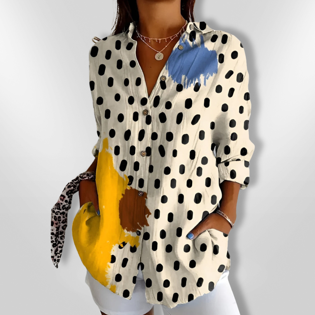 MAIA | Blouse Fleurie en Coton