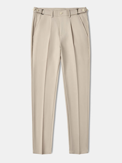 Pantalon Fuselé Élégant à Taille Mi-Haute