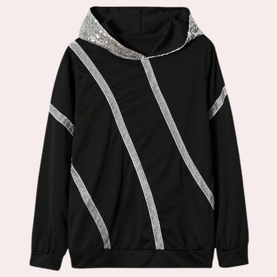 TATIA - Sweat à Capuche Éblouissant pour Femmes